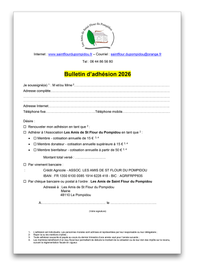 St-Flour-bulletin-Adhésion-2026